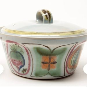 Buchan Portobello Scotland, "Riviera" Series Lidded Serving Tureen, Stoneware